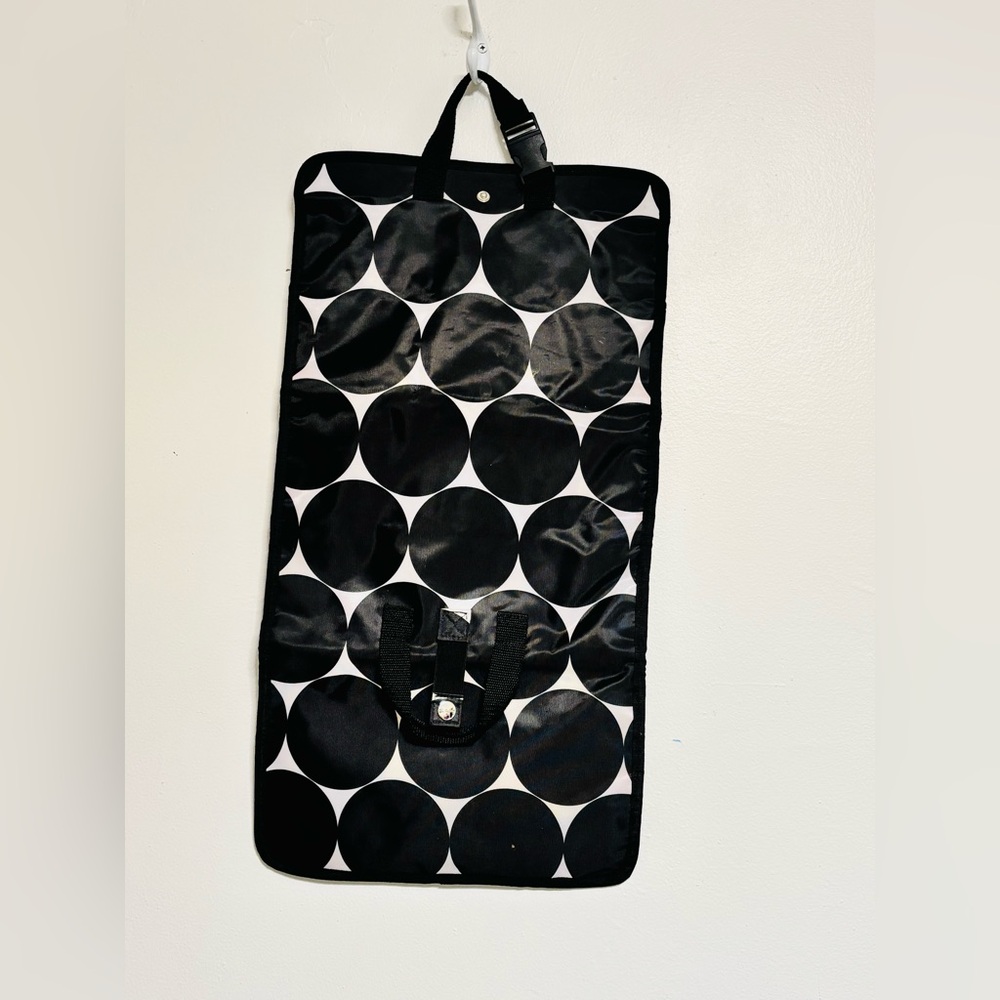 Thirty One Big Dot Organizer Fold & Hang Travel Make-Up Jewelry - Picture 3 of 5